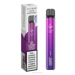 ELFBAR 600V2 вейп за еднократна употреба | 828D18 Елф Бар Вейп ягоди малини череши лед