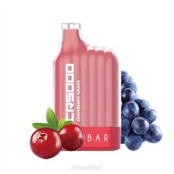 ELFBAR CR5000 вейп за еднократна употреба | 828D271 Елф Бар червена боровинка грозде