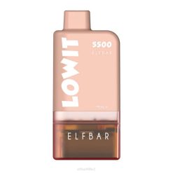 ELFBAR LOWIT 5500 предварително напълнен комплект под | 828D366 Елф Бар Вейп сочна праскова