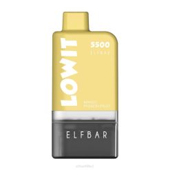 ELFBAR LOWIT 5500 предварително напълнен комплект под | 828D367 Елф Бар манго маракуя