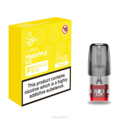 ELFBAR Mate 500 P1 предварително напълнени шушулки (2 опаковки) | 828D151 Елф Бар ананасов лед