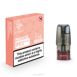 ELFBAR Mate 500 P1 предварително напълнени шушулки (2 опаковки) | 828D152 Elf Bar Вейп прасковен лед