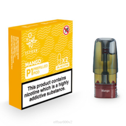 ELFBAR Mate 500 P1 предварително напълнени шушулки (2 опаковки) | 828D153 Elf Bar Цена манго