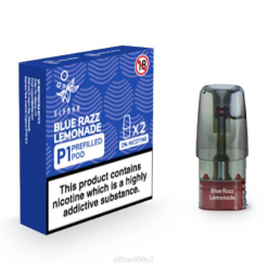 ELFBAR Mate 500 P1 предварително напълнени шушулки (2 опаковки) | 828D154 Елф Бар Цена синя раз лимонада