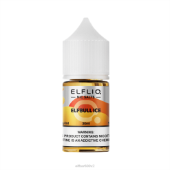 Елф Бар Вейп 8J2X18 - ELFBAR ELFLIQ Nic Salt 30ml Елфбул лед