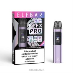 Elf Bar Вейп 8J2X2 - ELFBAR ELFX Pro Отворете POD устройство лилаво